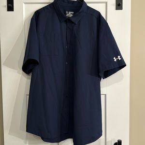 Men’s Under Armour shirt XXL (Loose) Navy Blue
